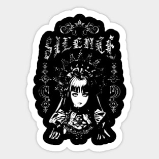 gothic girl Sticker